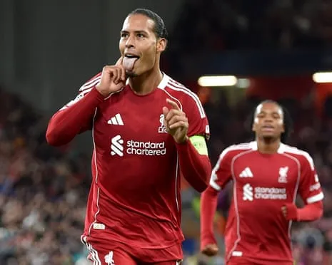 Liverpool’s captain heads late victory against La Liga side
